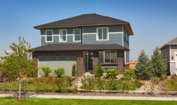 A brand new Richmond American Homes two storey home in Harmony.